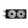 Gigabyte AORUS WATERFORCE II 240 AIO Liquid Cooler | 240mm 64.25 CFM RGB Intel & AMD Compatible Black