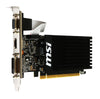 MSI GeForce GT 710 2 GB GDDR3 Graphics Card | PCIe 2.0 x16 | 1 x HDMI | Passive Cooling