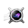 ASUS ROG STRIX LC II 240 ARGB White Edition AIO Liquid Cooler | 240mm 2500 RPM 80.95 CFM PWM RGB White