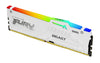 Kingston FURY Renegade White 32 GB (2x16 GB) DDR5 3000 MHz Memory Kit | CL30, Heatsink, ARGB