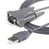 StarTech USB to RS232 DB9/DB25 Serial Adapter Cable - M/M