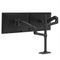 Ergotron LX Series LX Dual Stacking Arm, Tall Pole, Matte Black 101.6 cm (40") Clamp