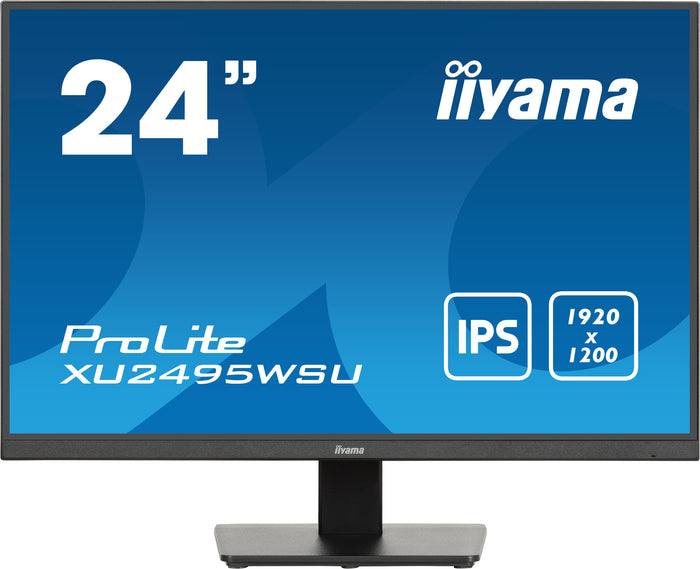 iiyama ProLite XU2495WSU-B7 24" 4K Ultra HD Monitor | 1920 x 1200 75Hz HDMI DP