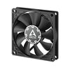 ARCTIC P8 Slim PWM Fan | 80mm 3000 RPM 22.5 CFM PWM Fluid Dynamic Bearing (FDB) Black