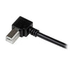 StarTech 2m USB 2.0 A to Right Angle B Cable - M/M