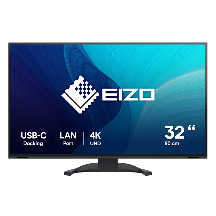 EIZO FlexScan EV3240X-BK 32" 4K Ultra HD Monitor | 3840 x 2160 60Hz USB-C HDMI DP