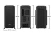be quiet! Silent Base 802 Black Midi Tower PC Case Black | Liquid Cooling Support
