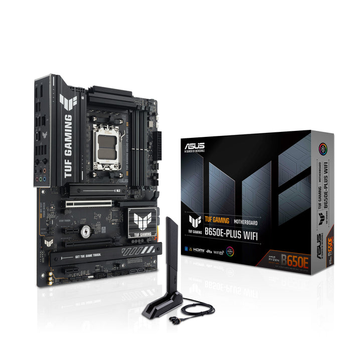ASUS TUF GAMING B650E-PLUS WIFI ATX Motherboard | AM5 | 4x DDR5 Slots | Wi-Fi 6E