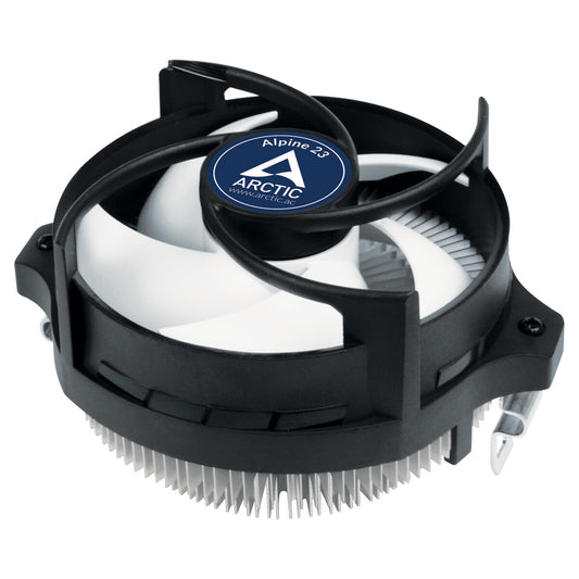 ARCTIC Alpine 23 CPU Cooler | 90mm 2000 RPM PWM Fluid Dynamic Bearing (FDB) Low Profile AMD Compatible Aluminium