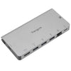 Targus DOCK414EU notebook dock/port replicator Wired USB 3.2 Gen 1 (3.1 Gen 1) Type-C Black, Silver