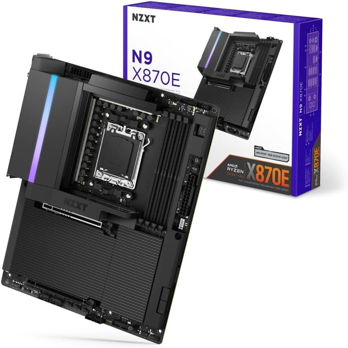 NZXT N9 X870E ATX Motherboard | AM5 | 4x DDR5 Slots | Wi-Fi 7