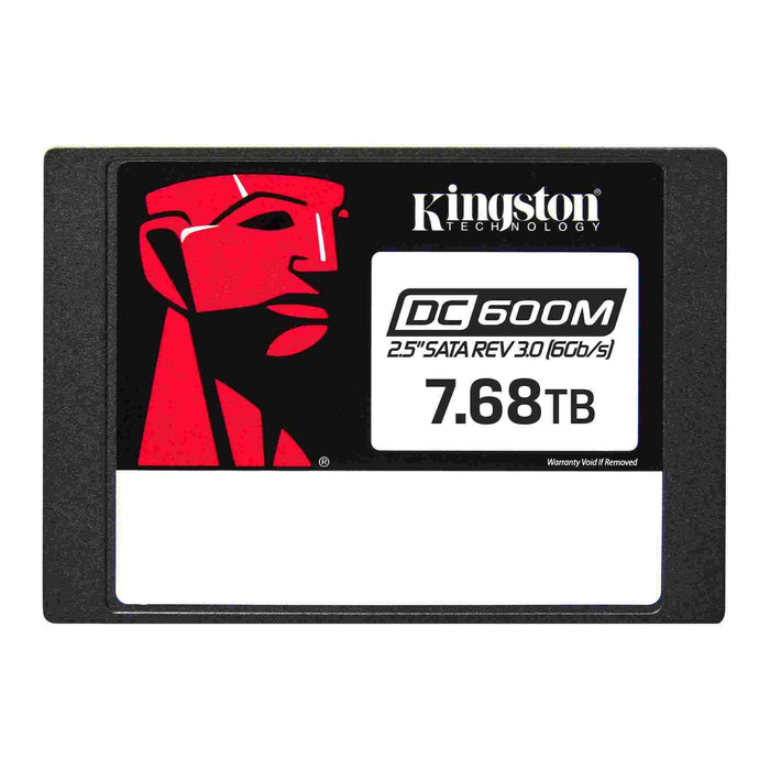 Kingston 7680G DC600M 7.68 TB Server/workstation Internal SSD | 3D TLC NAND Serial ATA III 2.5