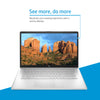 HP 17-cp2008na AMD Ryzen™ 5 7520U Laptop 43.9 cm (17.3") Full HD 8 GB LPDDR5-SDRAM 512 GB SSD Wi-Fi 6 (802.11ax) Windows 11 Home Silver