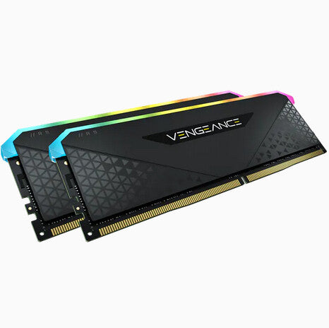 Corsair Vengeance 16 GB (2x8 GB) DDR4 3200 MHz Memory Kit | CL16, XMP, Heatsink, ARGB