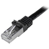 StarTech Cat6 Patch Cable - Shielded (SFTP) - 0.5 m, Black