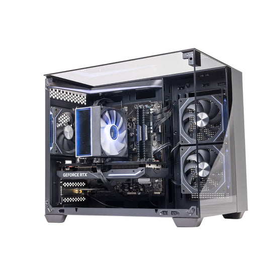 GTR Gaming PC | Intel i5-12400F | RTX 4060 Ti | 32GB DDR4 3600Mhz RAM | 1TB NVMe SSD | 600W 80+ Bronze PSU | Wi-Fi | Windows 11 Home | ARGB Case | 1440p Gaming Desktop