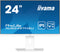 iiyama ProLite XUB2497HSU-W2 24" Full HD Monitor | 1920 x 1080 100Hz 1ms HDMI DP
