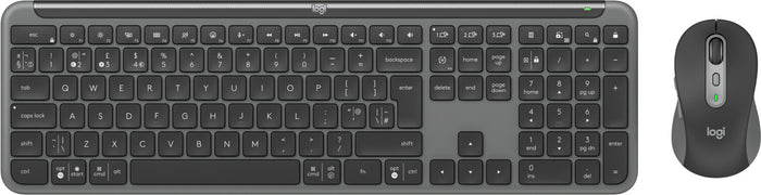 Logitech MK950 Signature for Business Keyboard | Wireless, QWERTY, Graphite, Backlit, Mouse Included