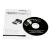 StarTech.com USB 150Mbps Mini Wireless N Network Adapter - 802.11n/g 1T1R USB WiFi Adapter - White