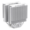 Cooler Master 622 Halo White CPU Cooler | 120mm 2050 RPM 51.88 CFM PWM RGB Rifle bearing White