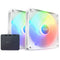 NZXT F140 RGB Core Case Fan | 140mm 1800 RPM 89.48 CFM PWM RGB Fluid Dynamic Bearing (FDB) White