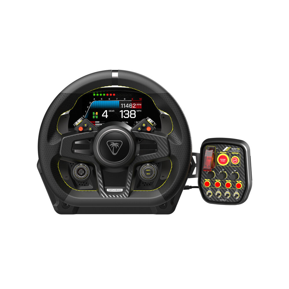 Turtle Beach VelocityOne Black USB Steering wheel + Pedals PC, Xbox One, Xbox Series S, Xbox Series X