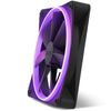 NZXT F140 RGB Case Fan | 140mm 1800 RPM 24.85 CFM RGB Fluid Dynamic Bearing (FDB) Black