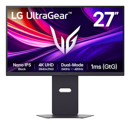 LG 27G850A-B 27" 4K Ultra HD Gaming Monitor | 3840 x 2160 240Hz 1ms HDMI DP