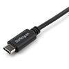 StarTech Right-Angle USB-C Cable - M/M - 1 m (3 ft.) - USB 2.0