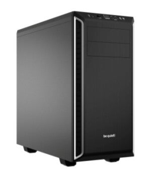 be quiet! Pure Base 600 Midi Tower PC Case Black, Silver | Liquid Cooling Support