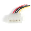 StarTech 18in SAS 29 Pin to SATA Cable with LP4 Power