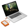 LaCie Rugged Secure 2 TB 2.5" Encrypted External HDD | USB 3.2  Orange, White