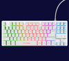Trust GXT 833W Thado Gaming Keyboard | Wired, QWERTY, Tenkeyless (80 - 87%), White, Backlit