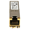StarTech.com Cisco Meraki MA-SFP-1GB-TX Compatible SFP Module - 1000BASE-T - SFP to RJ45 Cat6/Cat5e - 10/100/1000 Mbps - RJ-45 100m - Cisco Meraki MS225, MX400, MS250