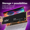 Crucial P310 1 TB PC/Laptop Internal SSD | NVMe PCI Express 4.0 M.2
