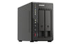 QNAP TS-253E Tower NAS | 2-bay, HDD & SSD, Intel Celeron CPU, 8 GB GB RAM, 2 x LAN Ports