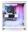 NZXT Kraken Elite 240 RGB AIO Liquid Cooler | 240mm 2800 RPM 75.12 CFM PWM RGB White