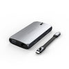 Satechi ST-UCMBAM interface hub USB 2.0 Type-C Black, Silver