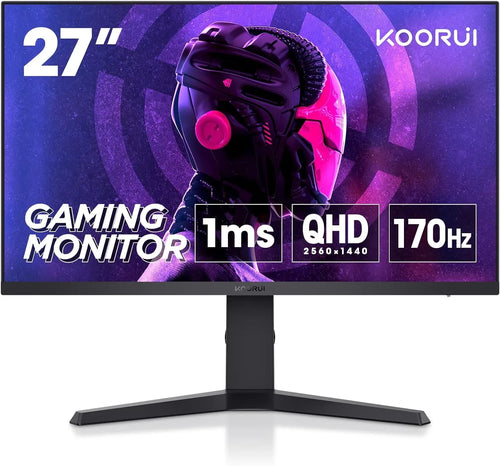 Koorui 27E3Q 27" Quad HD Curved Gaming Monitor | 2560 x 1440 240Hz 1ms HDMI DP
