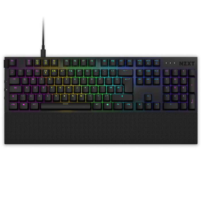 NZXT Function Mechanical Keyboard | Wired, QWERTY, Black, Backlit