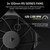 Corsair Nautilus 360 RS Processor All-in-one liquid cooler 12 cm Black