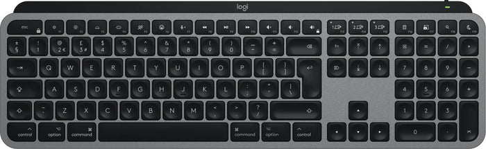 Logitech MX Keys S for Mac Keyboard | Wireless, QWERTY, Aluminium, Backlit