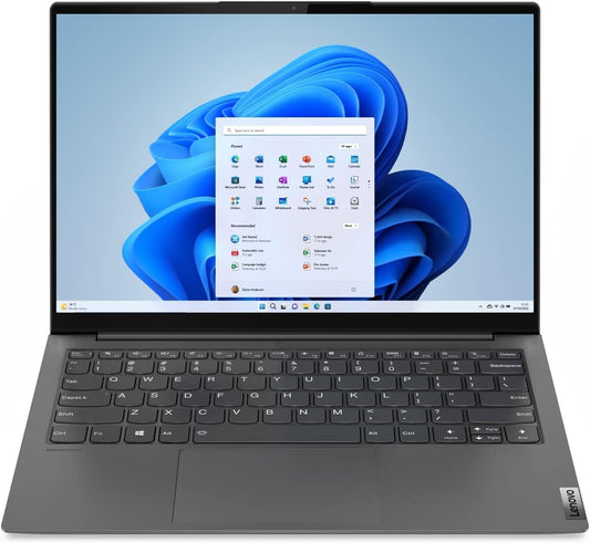 Lenovo Yoga Slim 7 5800U Notebook 33.8 cm (13.3") Quad HD AMD Ryzen™ 7 8 GB LPDDR4x-SDRAM 512 GB SSD Wi-Fi 6 (802.11ax) Windows 10 Home Silver