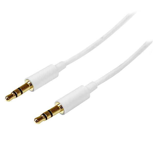 2m Slim 3.5mm Stereo Audio Cable Male to Male
