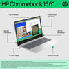 HP Chromebook 15a-nb0006na Intel® N N100 39.6 cm (15.6") HD 4 GB LPDDR5-SDRAM 128 GB UFS Wi-Fi 6 (802.11ax) ChromeOS Silver