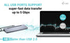 i-tec USB-C Metal Ergonomic 3x 4K Display Docking Station + Power Delivery 100 W