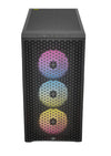 Corsair 3000D ARGB Midi Tower PC Case Black | Liquid Cooling Support