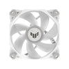 ASUS TUF GAMING TF120 ARGB WHITE EDITION 3IN1 Cooler | 120mm 1900 RPM 76 CFM RGB White