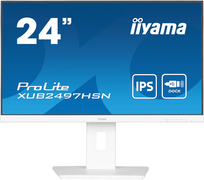 iiyama ProLite XUB2497HSN-W2 24" Full HD Monitor | 1920 x 1080 100Hz 1ms HDMI DP