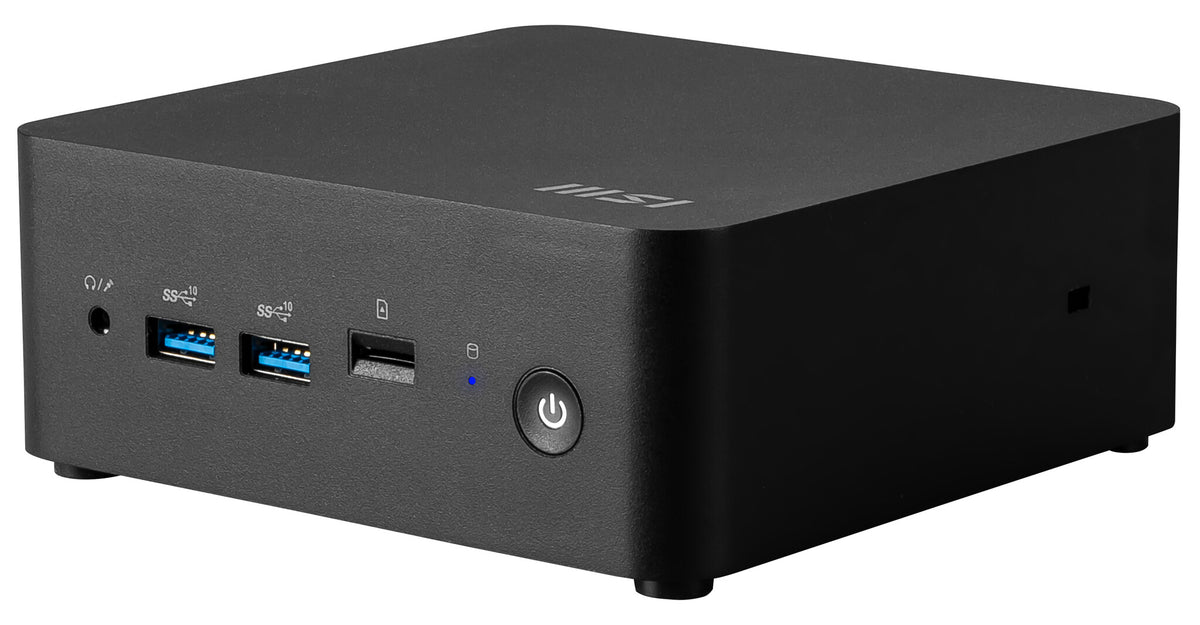 MSI Cubi NUC 1M Intel Core 7 150U (14th Gen) Barebone, NUC, SFF, Mini Computer, HTPC, (NO RAM, NO Storage, NO OS), Intel Graphics/DDR5/Dual ThunderBolt 4/Dual HDMI/Dual LAN/WiFi 6E/BT 5.3/VESA